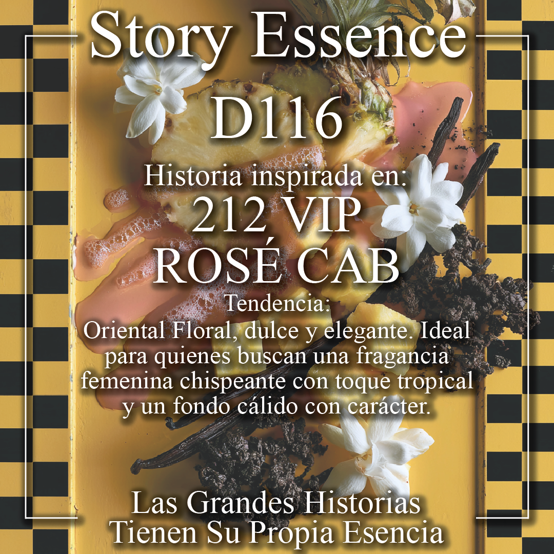 D116 - Inspirado en 212 VIP Rosé Cab