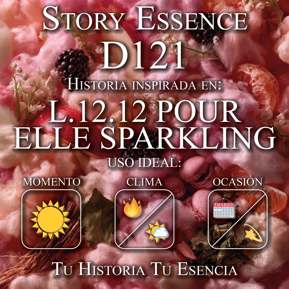 D121 - Inspirado en L.12.12 Pour Elle Sparkling