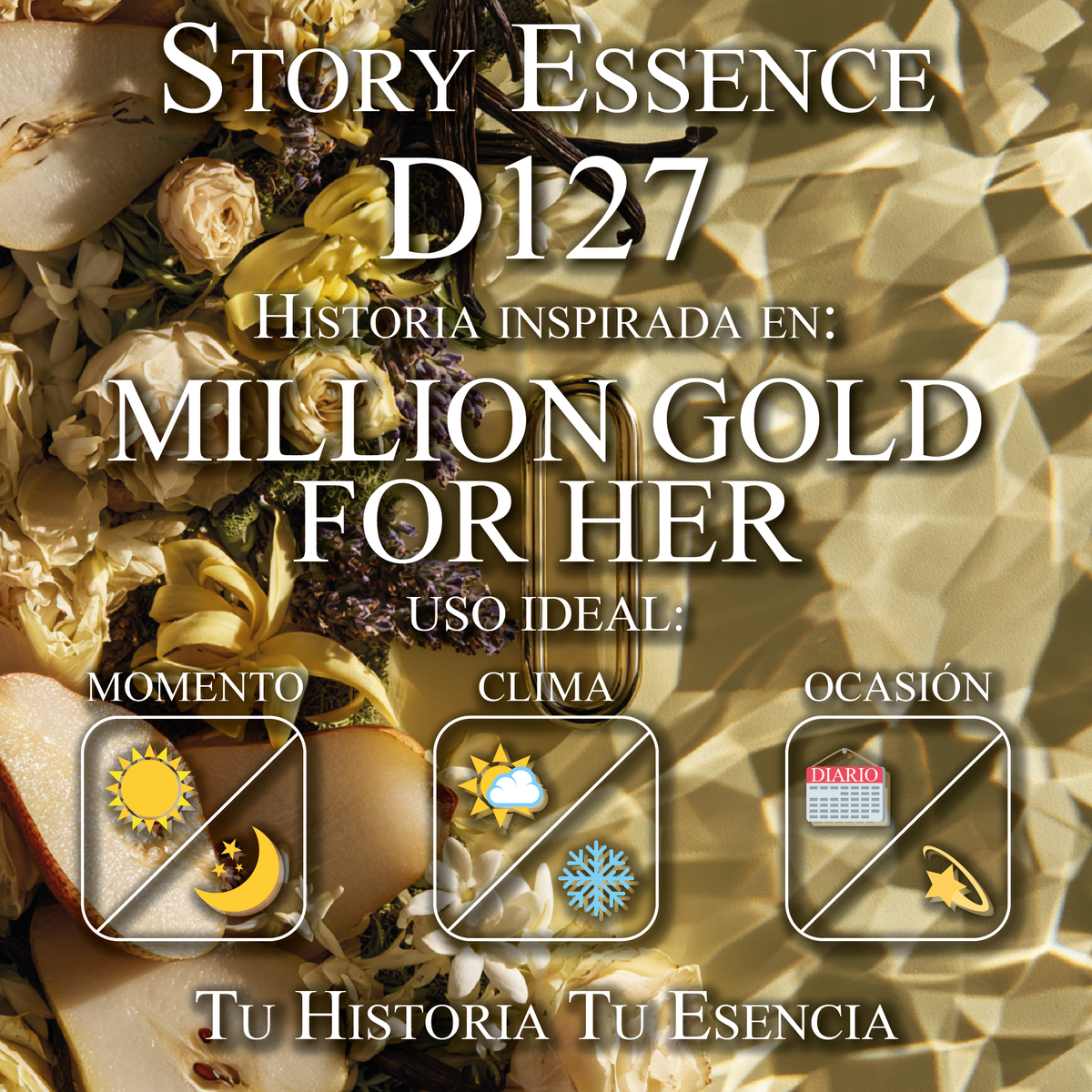 D127 - Inspirado en Million Gold For Her
