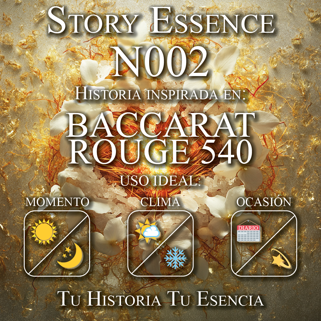 N002 - Inspirado en Baccarat Rouge 540