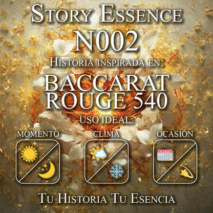 N002 - Inspirado en Baccarat Rouge 540