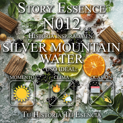 N012 - Inspirado en Silver Mountain Water