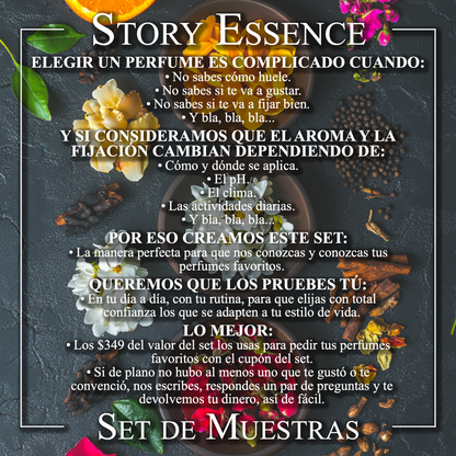 Set de Muestras (5 Perfumes)